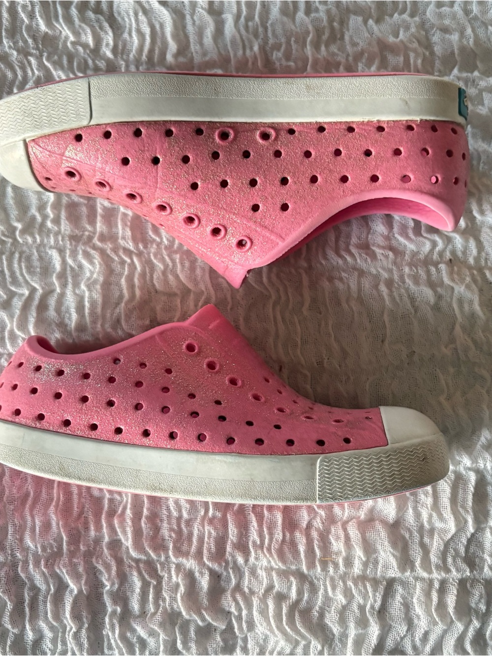 Natives girls glitter pink size 1 classic